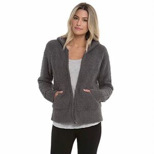 NWOT! Super Cute! Barefoot Dreams Relaxed Fit Cozy Chic Zip Up Hoodie